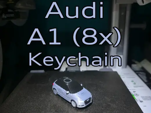 Audi A1 (8x) Keychain (PIP WW)