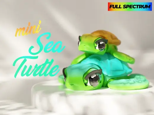 Articulated Mini Sea Turtle