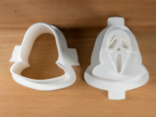 Cake Pop Disc Tool Scary Mask
