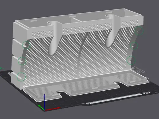 Creality Space Pi Plus Silica Storage NO SUPPORTS