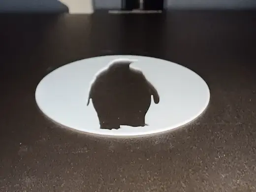 Latte art-Penguin