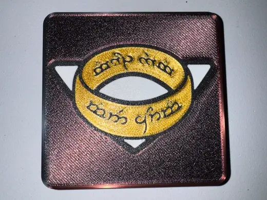 Commander Case Lid - Lord of the Rings