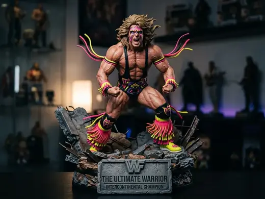 THE ULTIMATE WARRIOR WWF