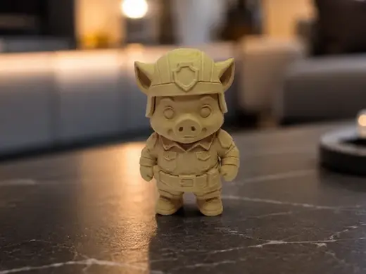Polizeischwein "Sir Oink" auf Streifenwache