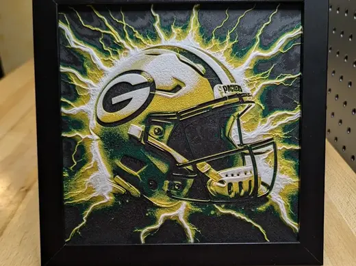 Green Bay Packers Helmet 2.0