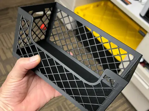 Medium basket/crate for organization. & storage