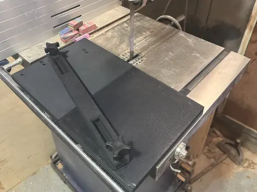 Bandsaw Angle Jig (with optional sliding stopper)