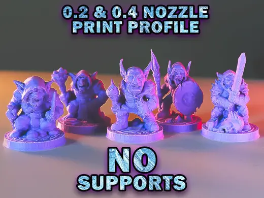 Fast 5 Goblin Supportless Miniature Pack