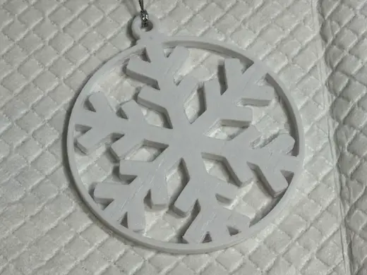 Ornament Schneeflocke