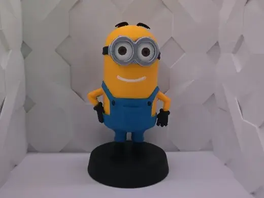 Minions Figur auf Stand/Base