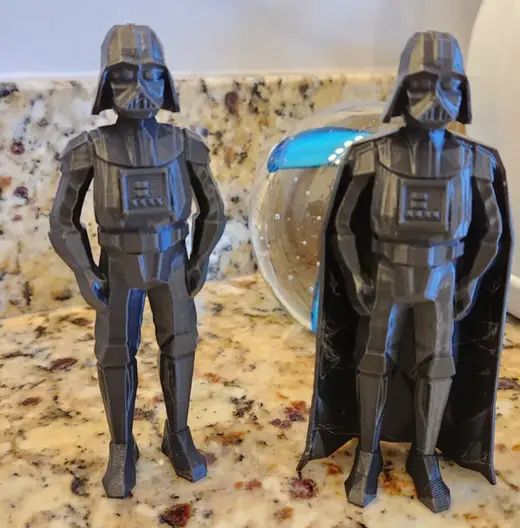 Sith Lord Darth Vader Low Poly No Support Print