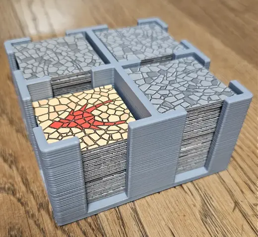 Simple Karak/Carcassonne tile dispenser
