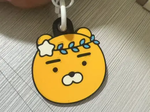 Kakaofriends ryan三个造型钥匙扣 水瓶座ryan