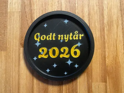 Coaster til nytaar 2026