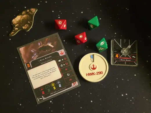 HWK-290 Dial for X-Wing TMG