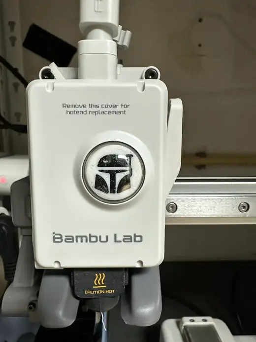 Star Wars Themed A1 / A1 Mini extruder Wheel, Boba Fett