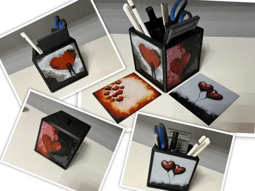 Piggy Bank / Tool Box Love and passion