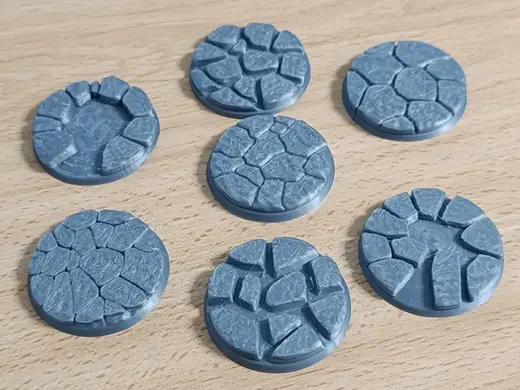 Volcanic Display Bases (Set of 7)