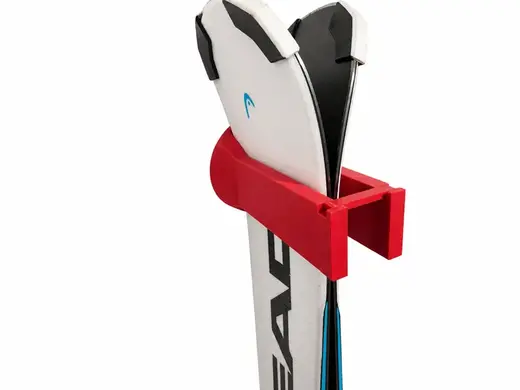 Ski Halter Vertikal mit Klappe Schi