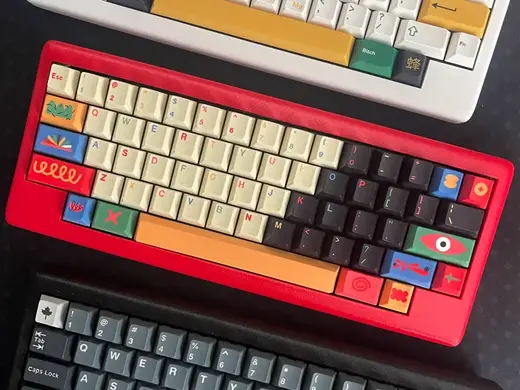 HHKB-style Mechanical Keyboard – Gasket Mounted