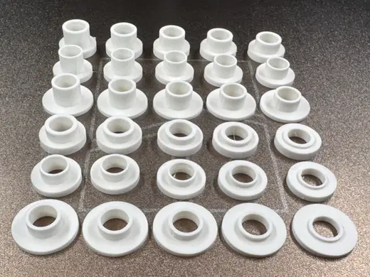 M10 T-shape step gasket / shoulder washer set