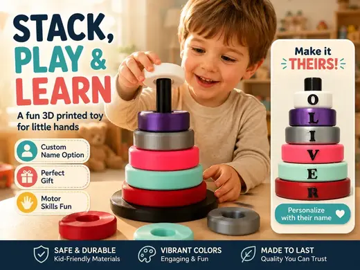 Stack, Play & Learn Tower