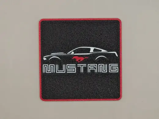 Ford Mustang Silhouette Coasters