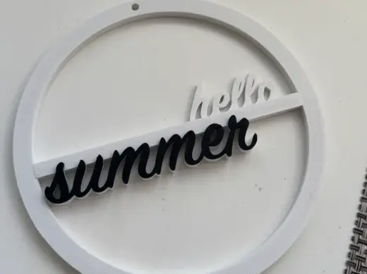 Hello Summer – Moderner Deko-Hänger