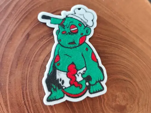 Keychain Zombie Chef