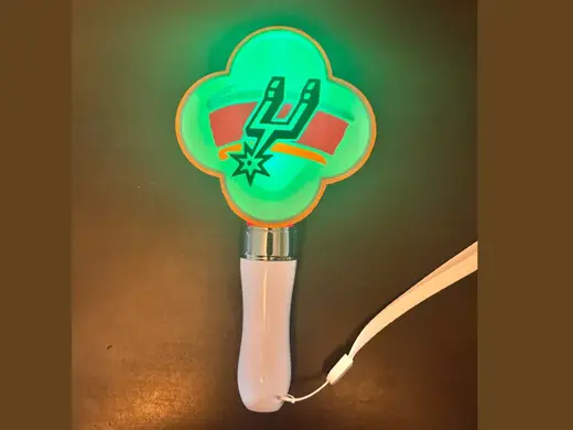 San Antonio Spurs LED Wand | Fiesta Prop