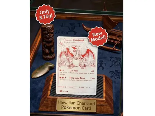 Hawaiian Charizard Pokemon Card