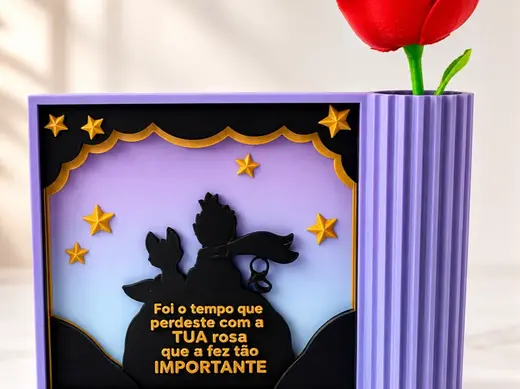 Quadro Decorativo Pequeno Príncipe personalizável