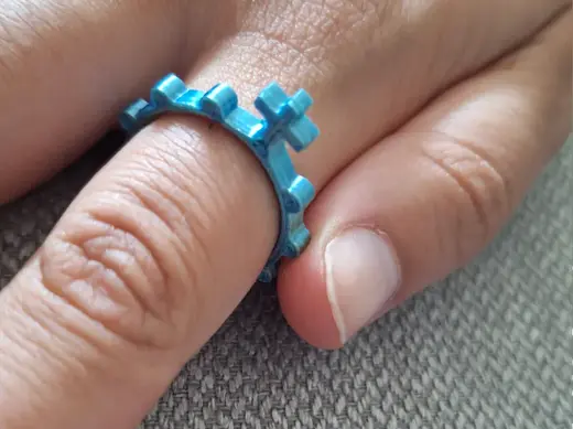 Finger Rosary or Decade Rosary Ring