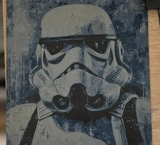 Stormtrooper 3 Color Hueforge
