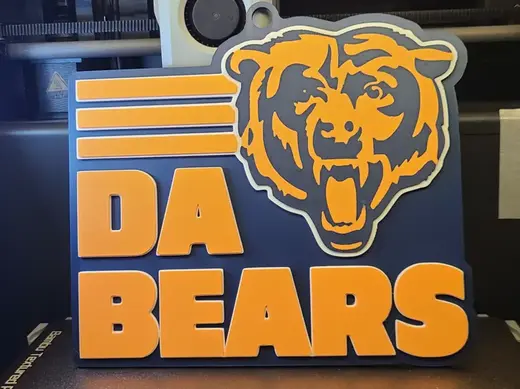 Da Bears Hype Chain Pendant