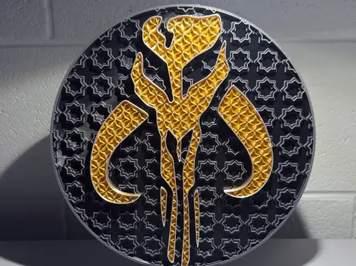 Star Wars Mandalorian Mythosaur Dimensional Mosaic