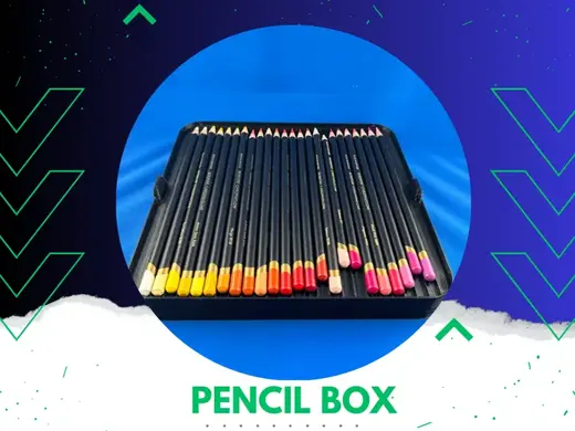 Pencil storage box / pencil holder / pencil stand