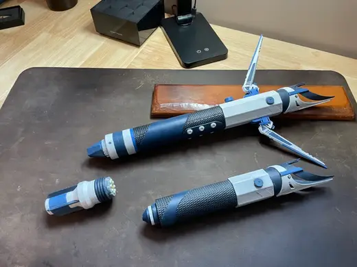 Lightsaber model from Star Wars Jedi Survivor