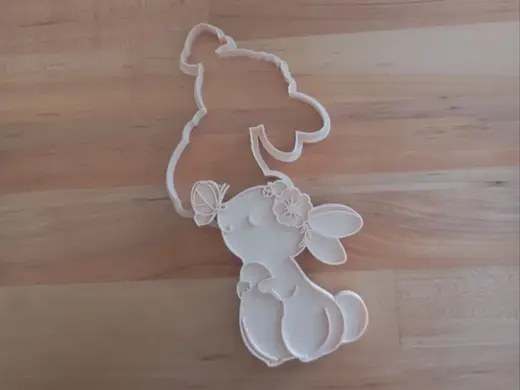 Cookie cutter e stampo coniglietto