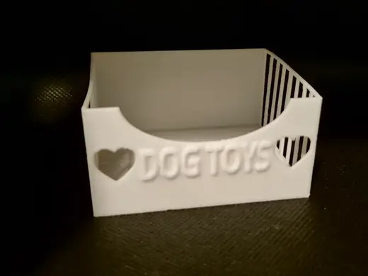 Dog Toy Basket