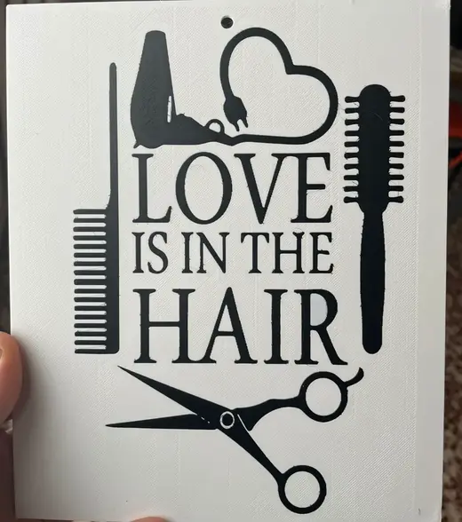 Love is in the hair picture