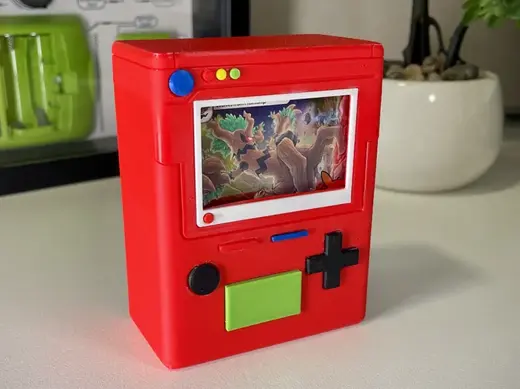 PortaCarte Pokémon a Forma di Pokédex - NO AMS
