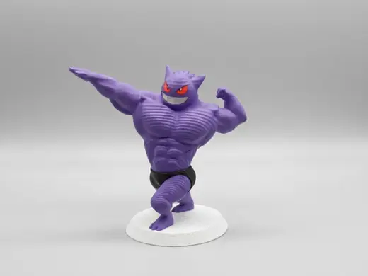 Der ultimative "Gym-Bro" Gengar Bodybuilder-Style