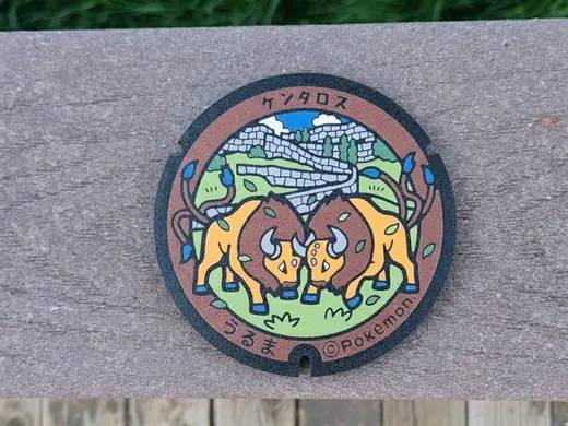 Pokemon Tauros Coaster - Japanese Pokelid