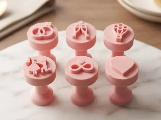 Kit Carimbos para Doces brigadeiro casamento