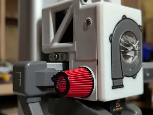Cold Air Intake Filter for A1 series extruder fan