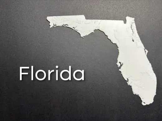 State of Florida terrain