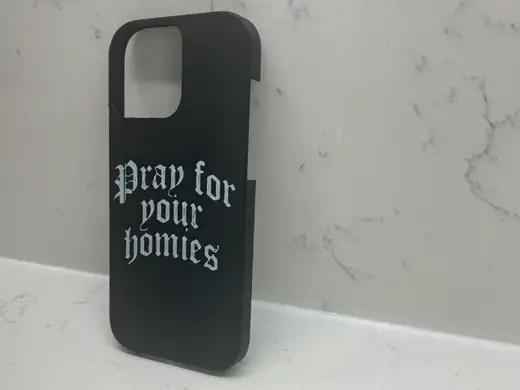 iPhone 15 Pro Max Minimalist Text Case