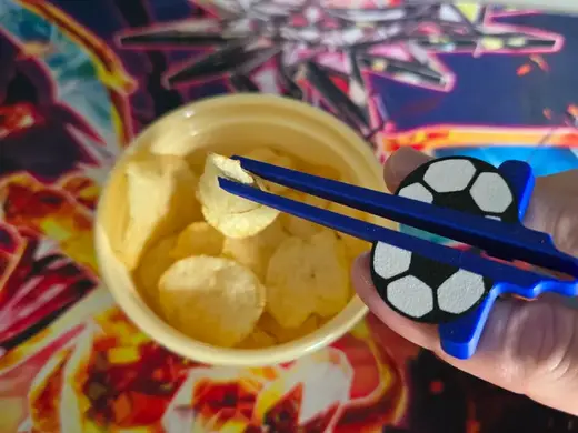 Fußball-Snack-Zange
