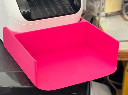 Auffangschale Labeldrucker Etiketten Label Ablage